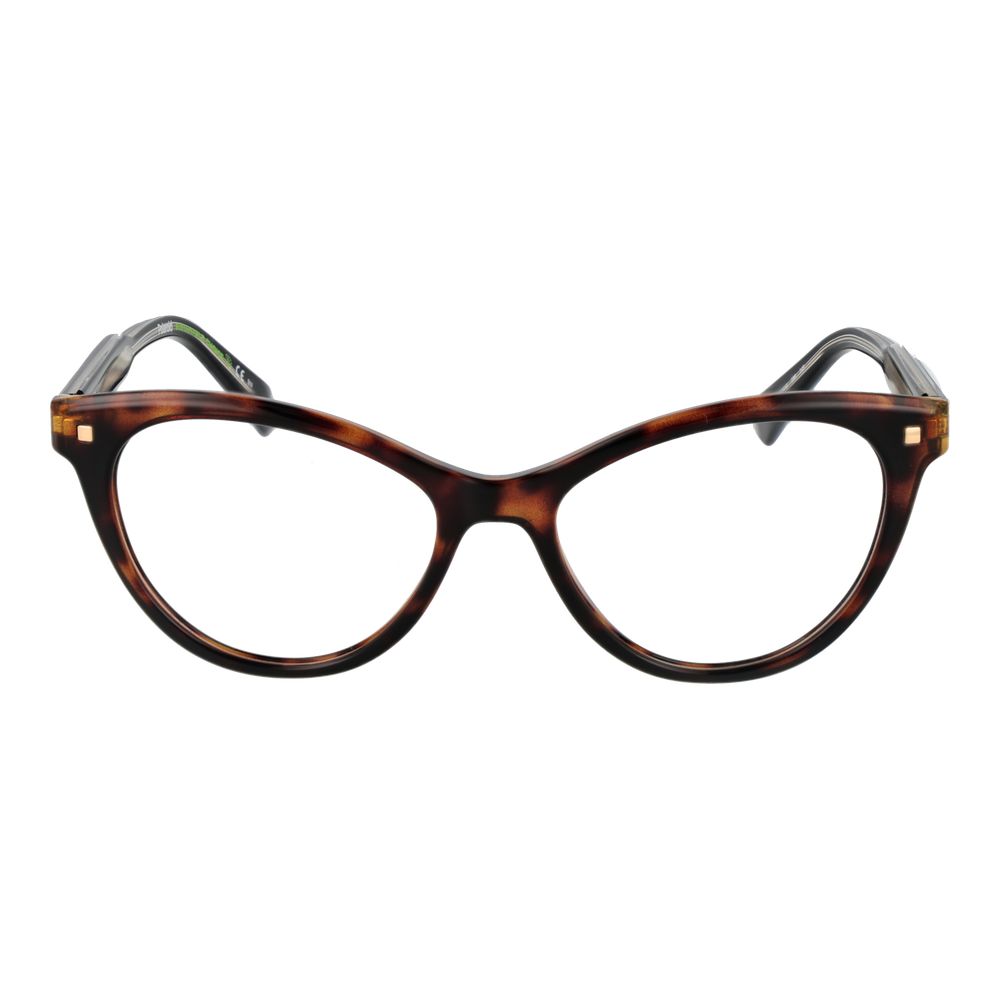 Brown Women Glasses Frame Polaroid
