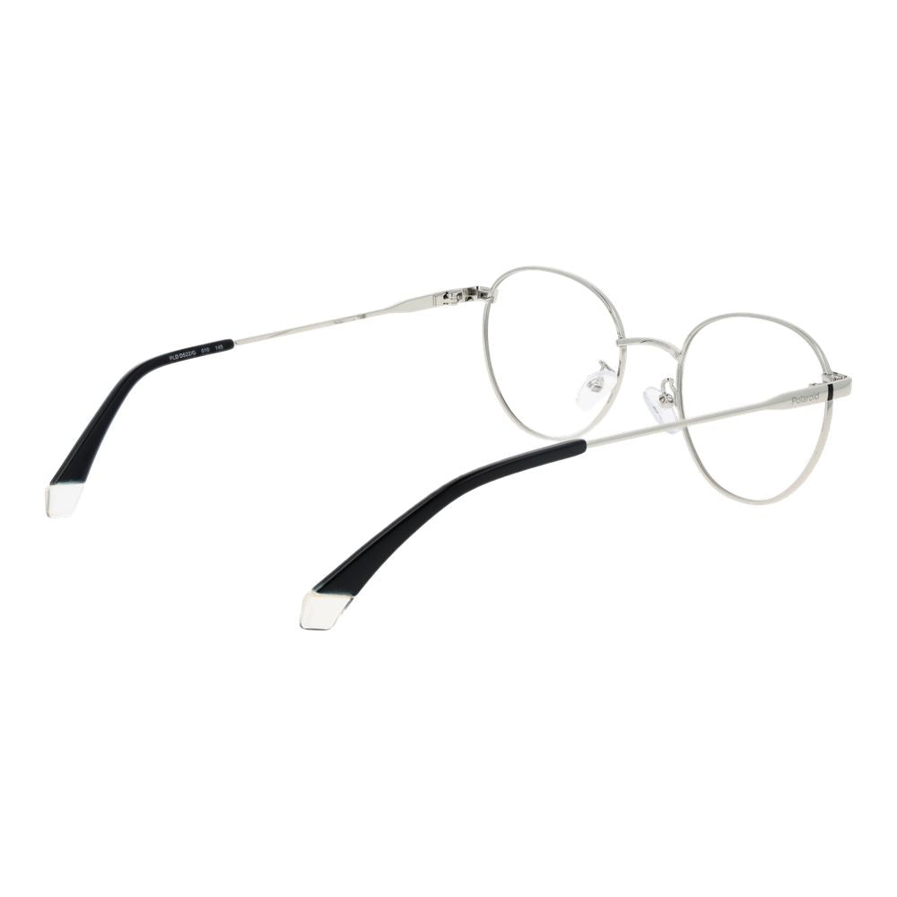Silver Unisex Glasses Frame Polaroid