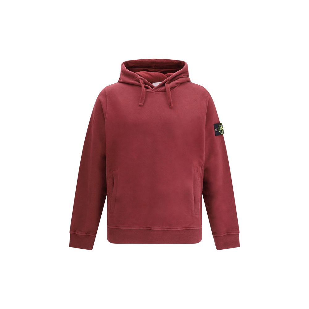 Stone Island Hoodie with logo compass Stone Island