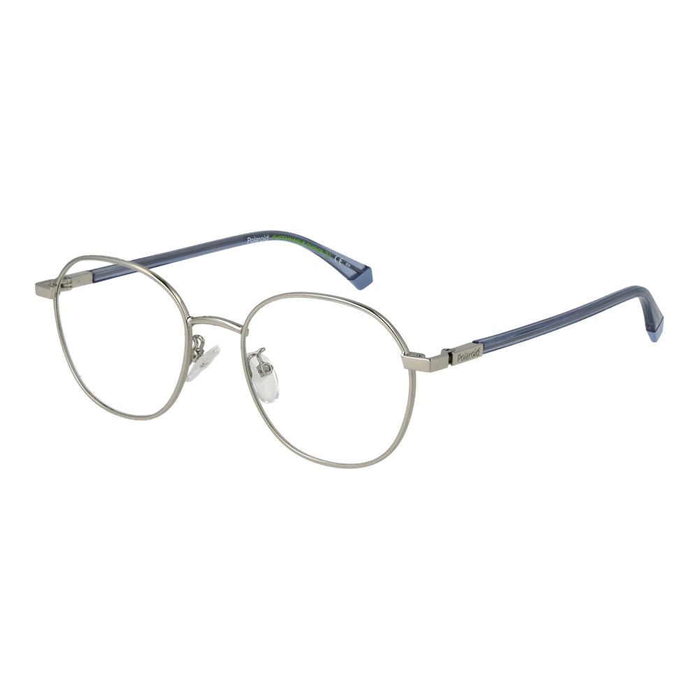 Silver Unisex Glasses Frame Polaroid