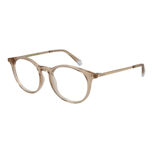 Beige Unisex Glasses Frame Polaroid