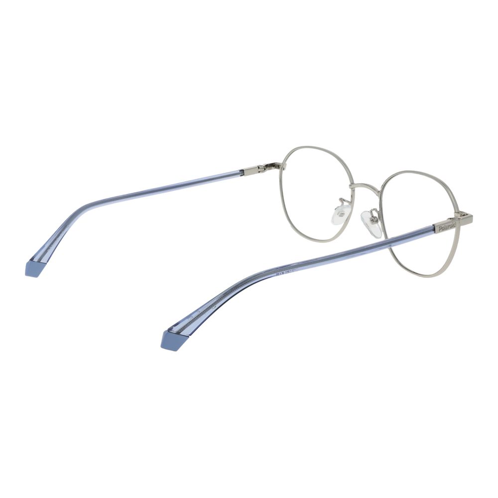 Silver Unisex Glasses Frame Polaroid