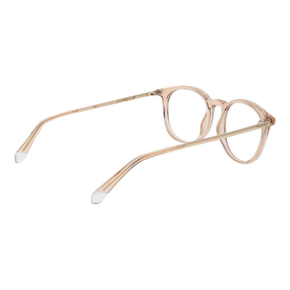 Beige Unisex Glasses Frame Polaroid