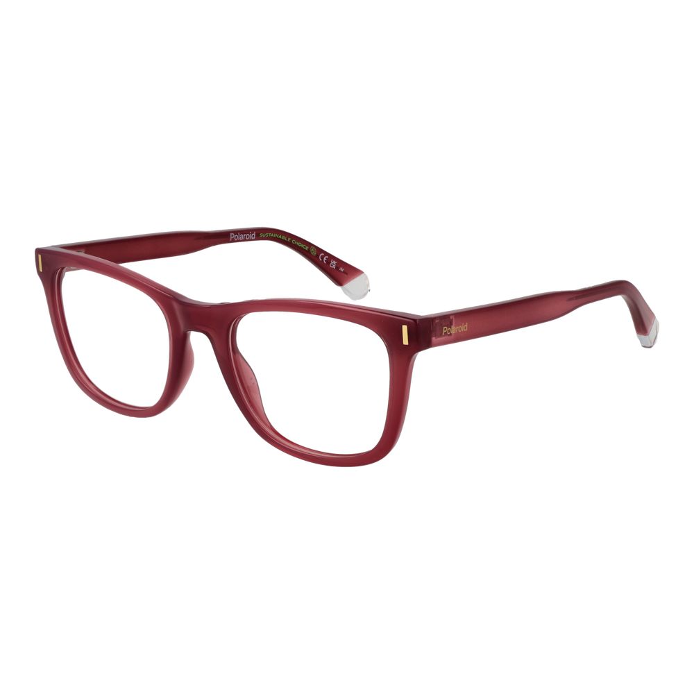 Red Women Glasses Frame Polaroid