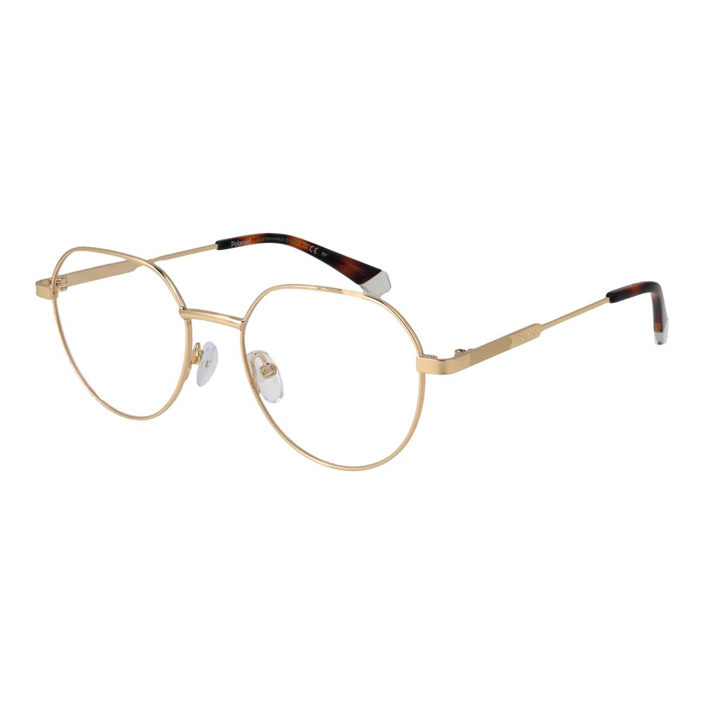 Gold Men Glasses Frame Polaroid