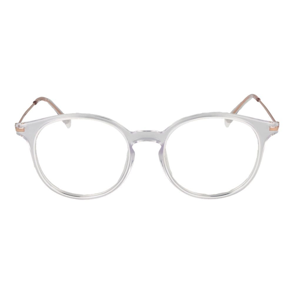White Unisex Glasses Frame Polaroid