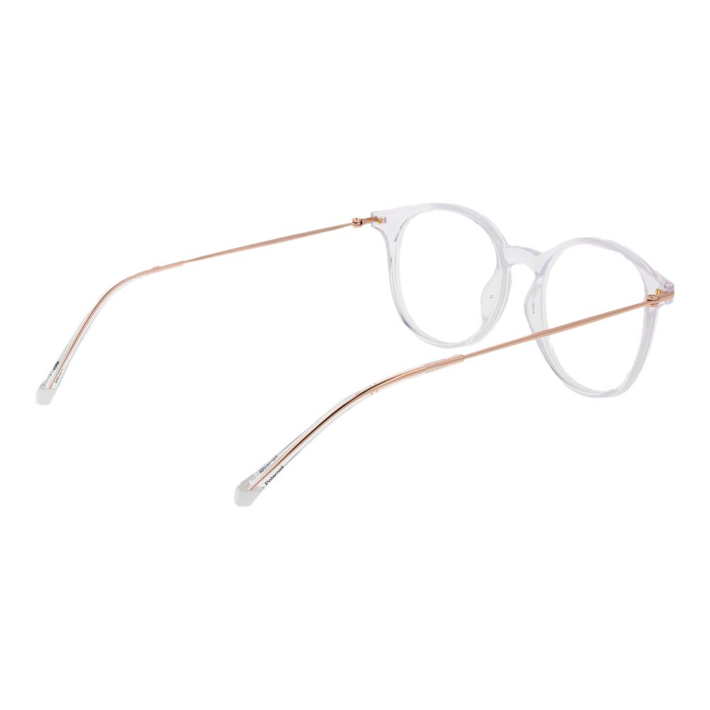 White Unisex Glasses Frame Polaroid