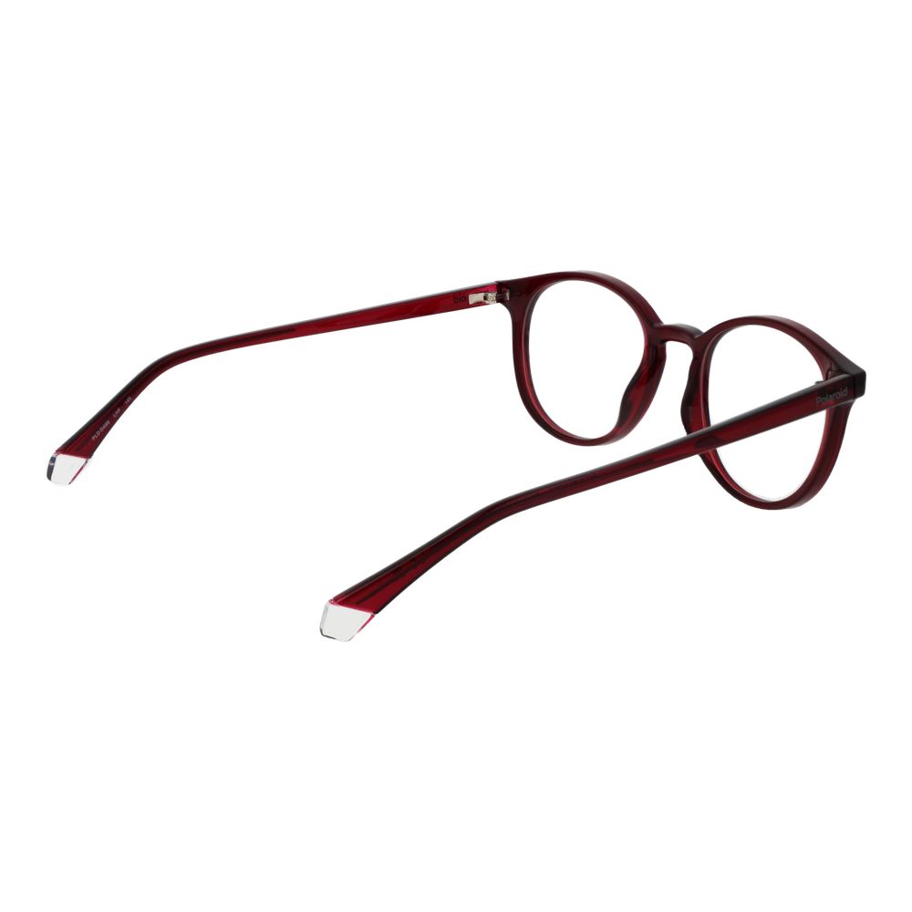 Burgundy Unisex Glasses Frame Polaroid