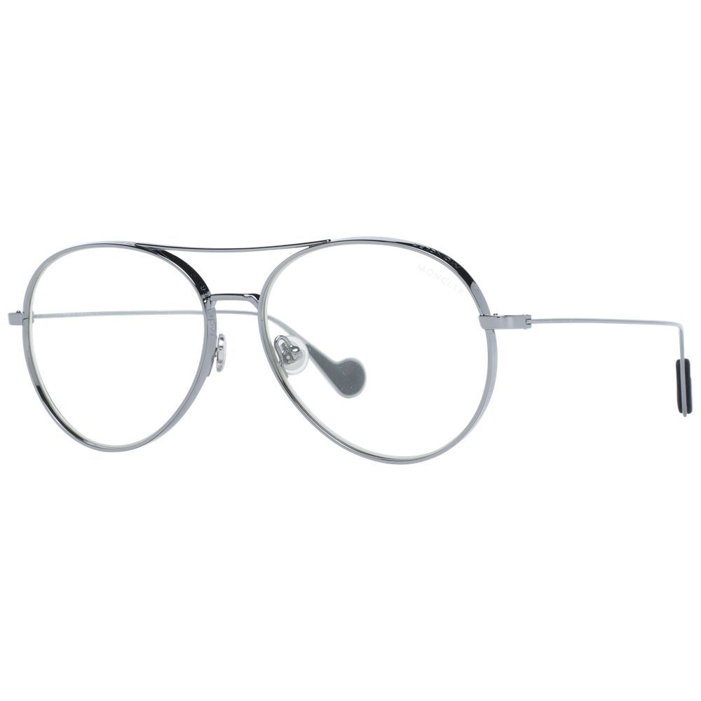 Gray Metal Glasses Frame Moncler