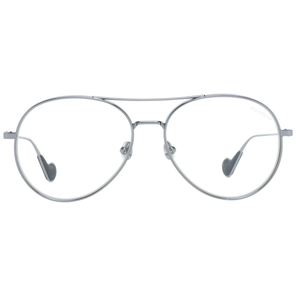Gray Metal Glasses Frame Moncler