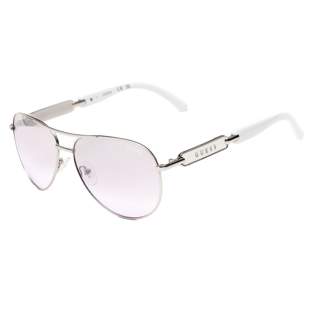 Gray Metal Sunglasses Guess