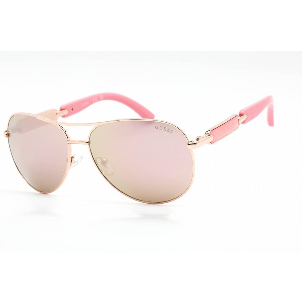 Gray Metal Sunglasses Guess