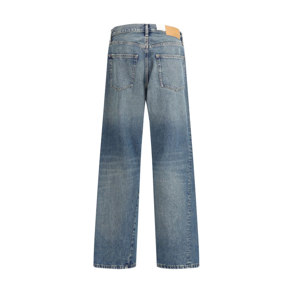 Wide Twist Jeans Sunflower