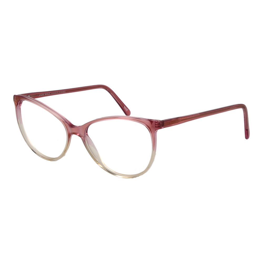 Pink Unisex Glasses Frame Andy Wolf
