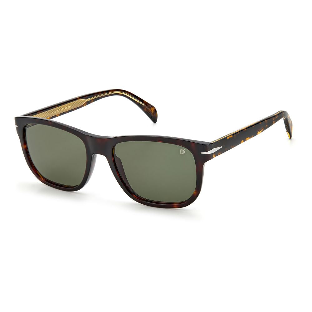 Brown Acetate Sunglasses David Beckham