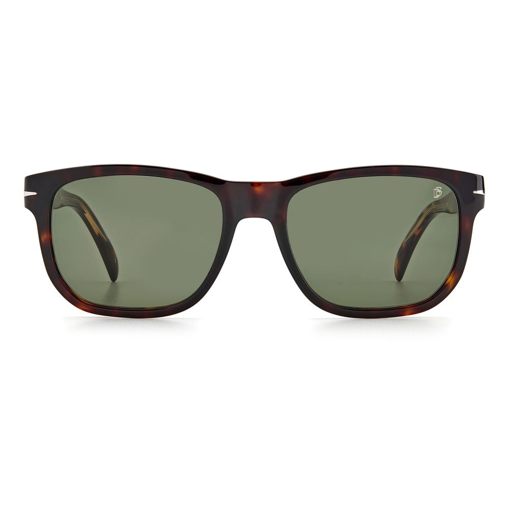 Brown Acetate Sunglasses David Beckham