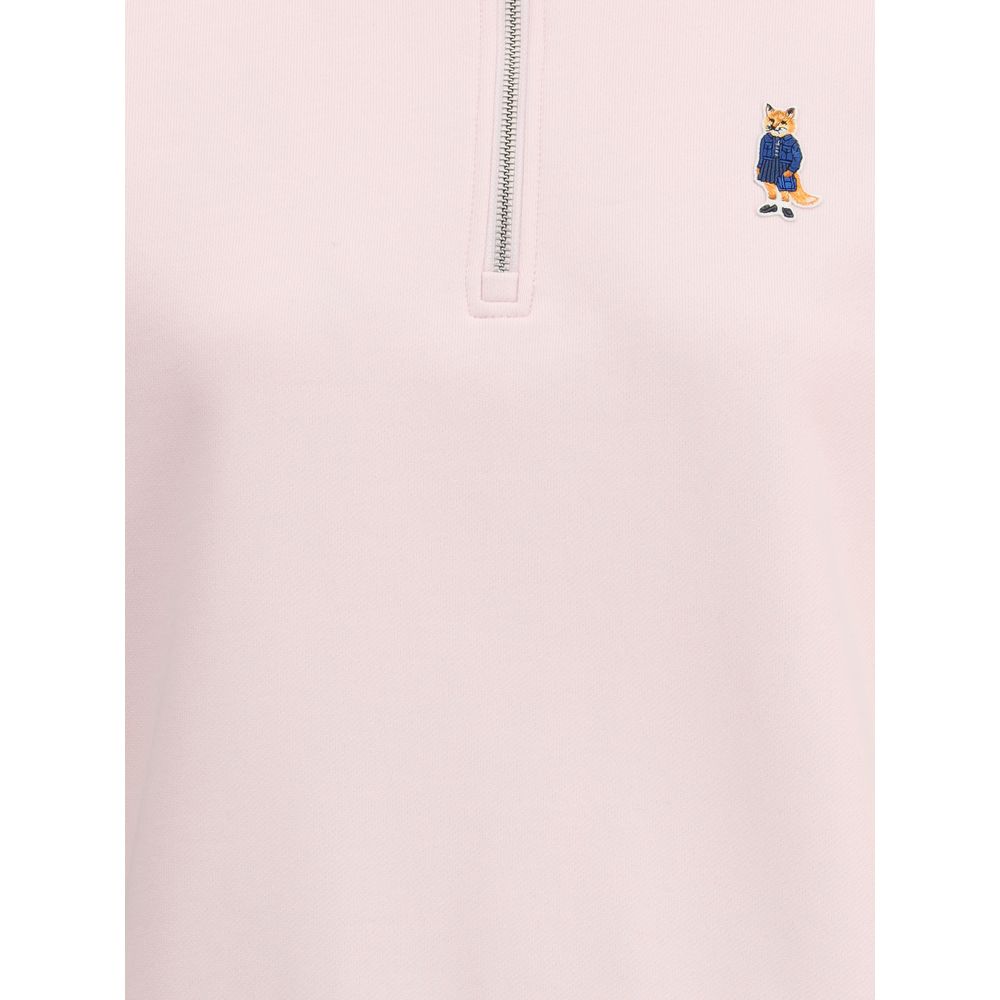 Dressed Fox high neck and zip Sweatshirt Maison Kitsuné