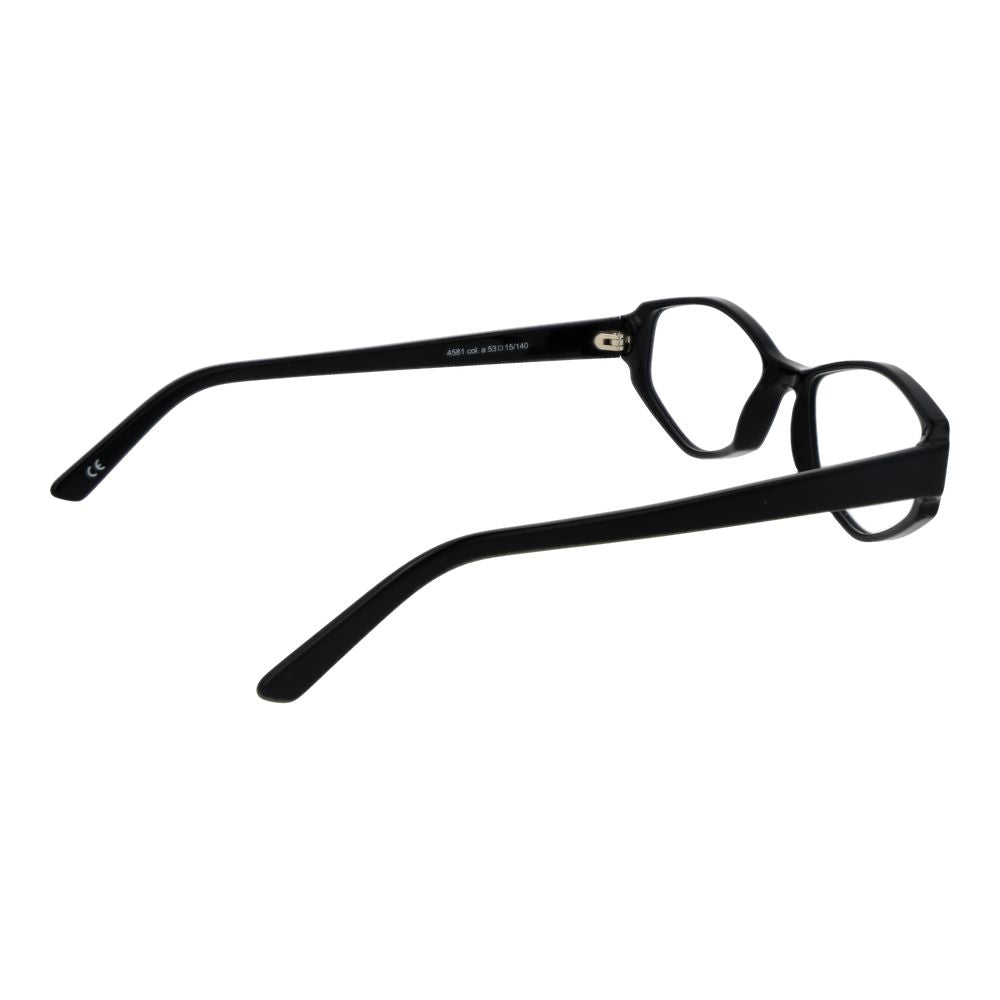 Black Unisex Glasses Frame Andy Wolf