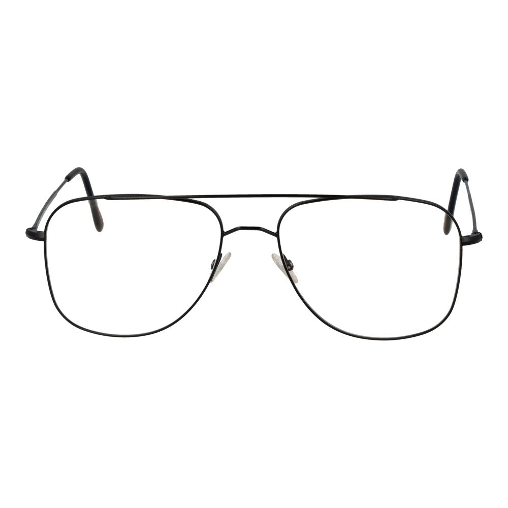Black Unisex Glasses Frame Andy Wolf