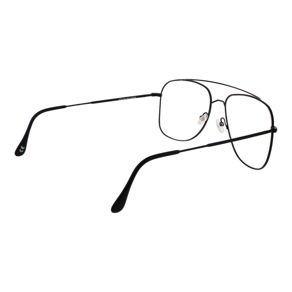 Black Unisex Glasses Frame Andy Wolf