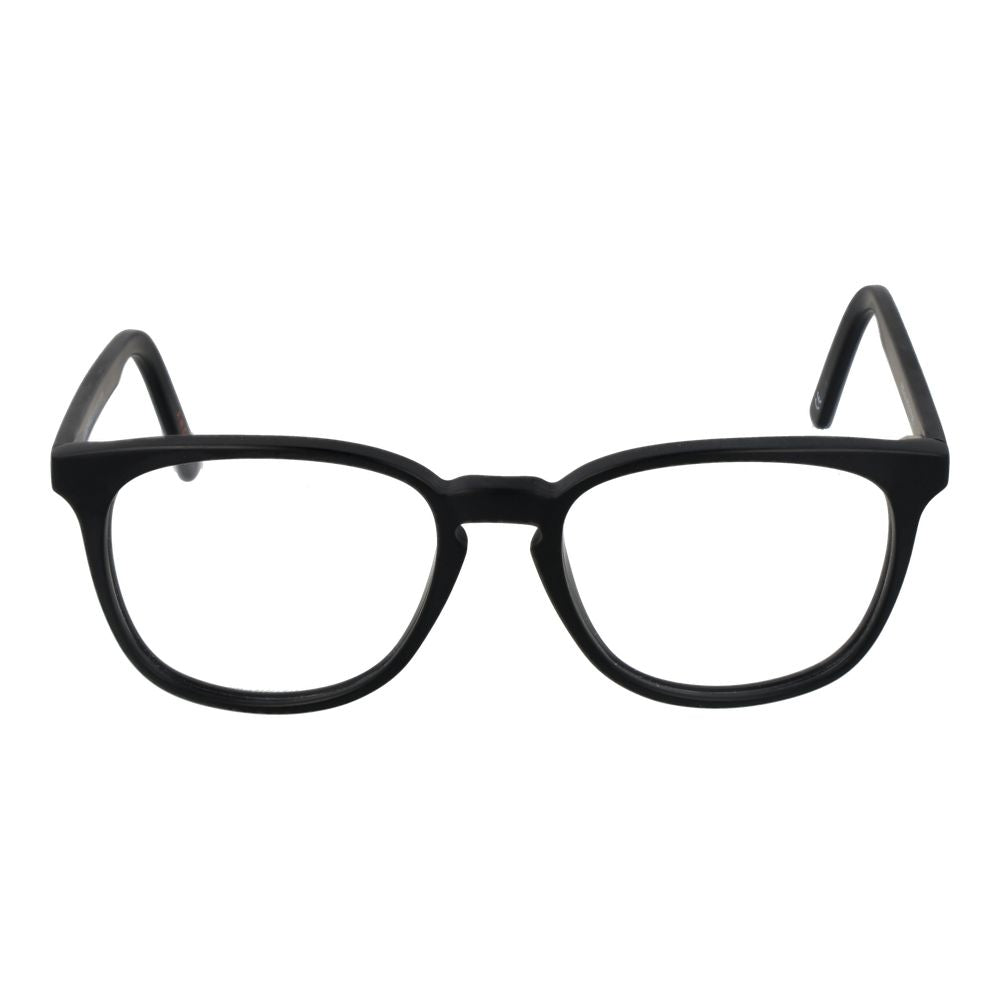 Black Unisex Glasses Frame Andy Wolf