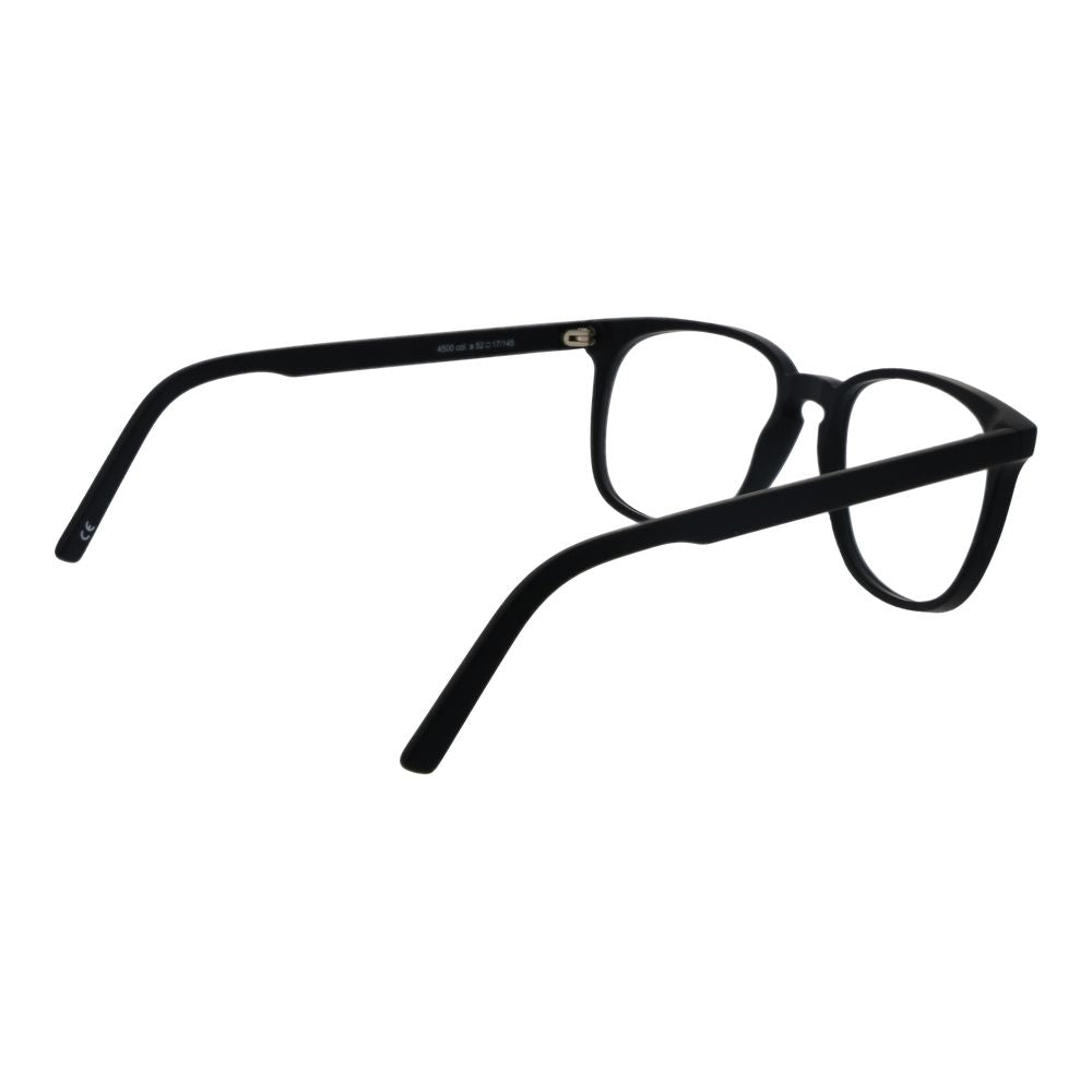 Black Unisex Glasses Frame Andy Wolf