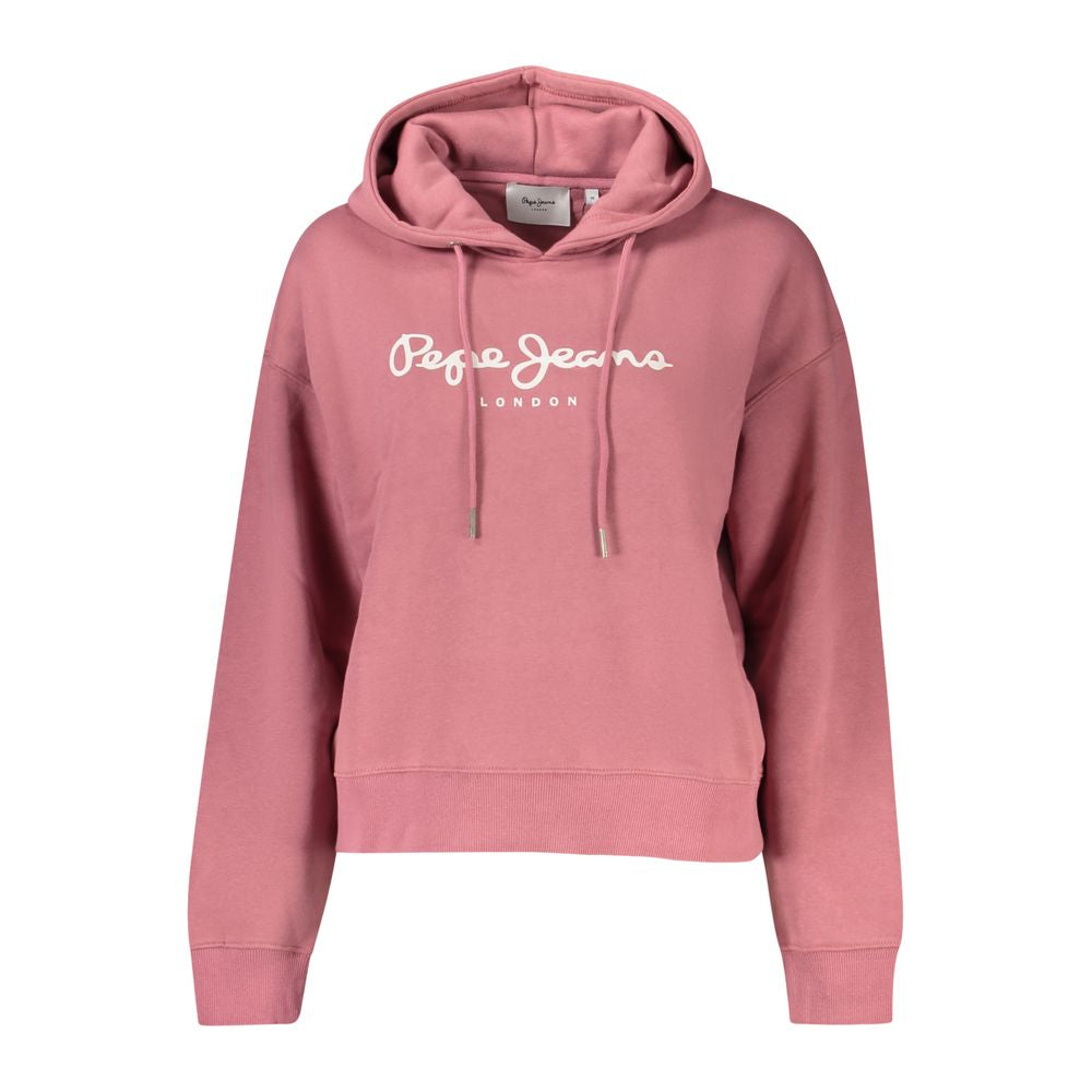 Pink Cotton Women Sweater Pepe Jeans