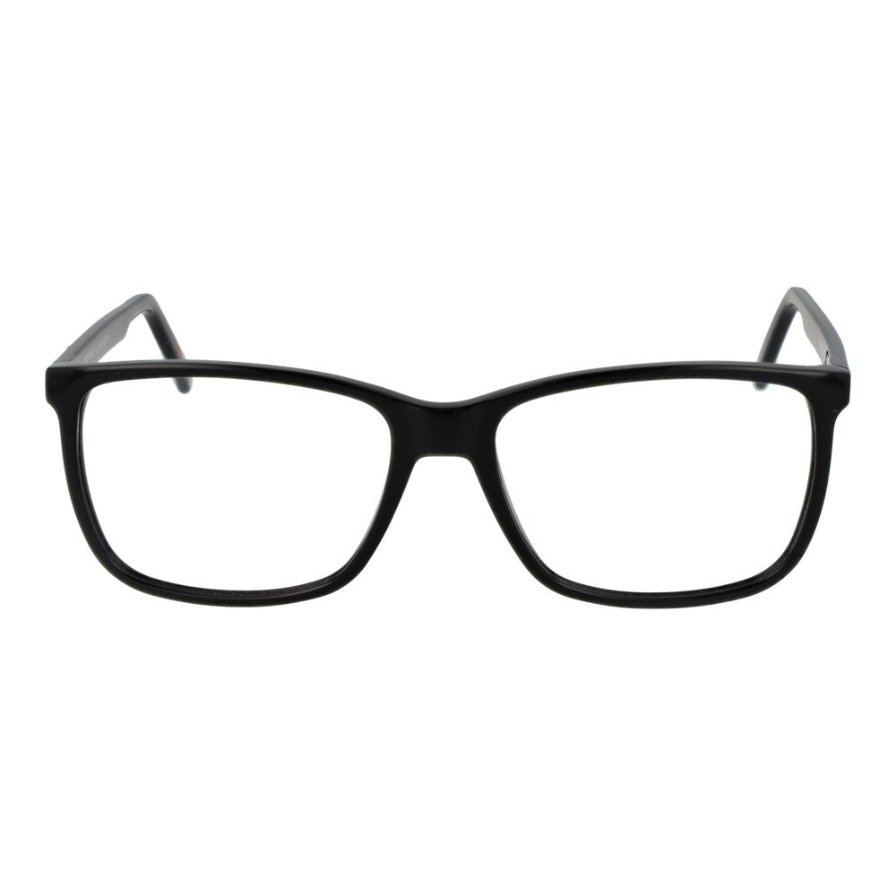 Black Unisex Glasses Frame Andy Wolf