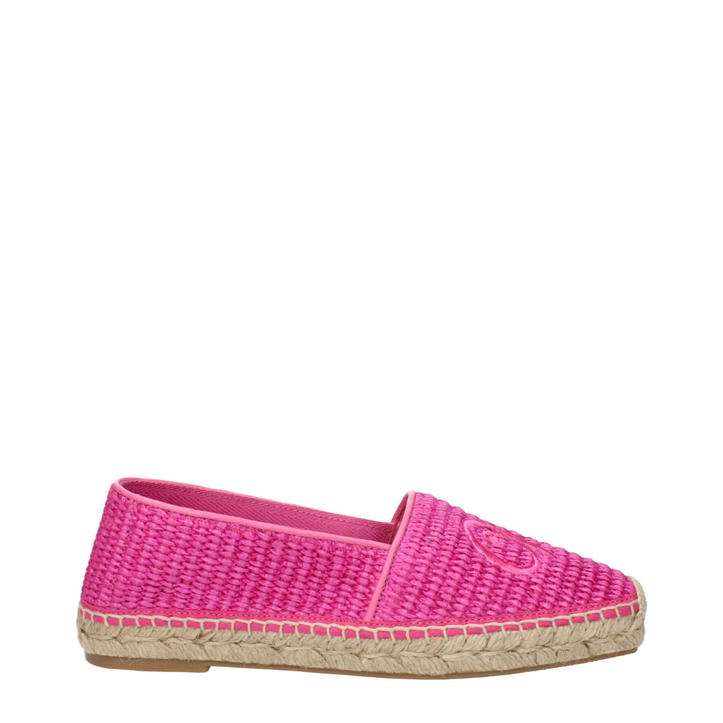 Pink Fabric Espadrilles Max Mara
