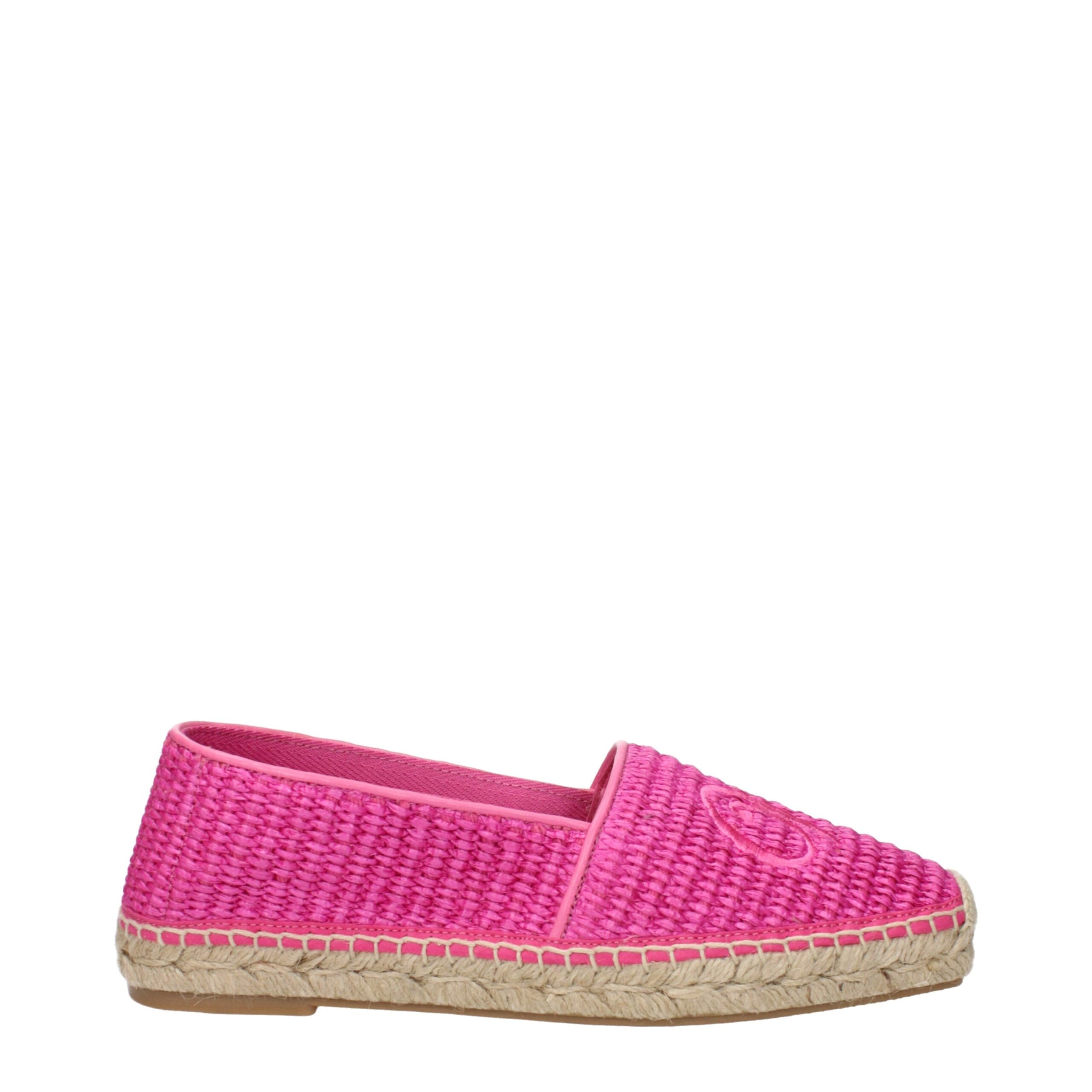 Pink Fabric Espadrilles Max Mara