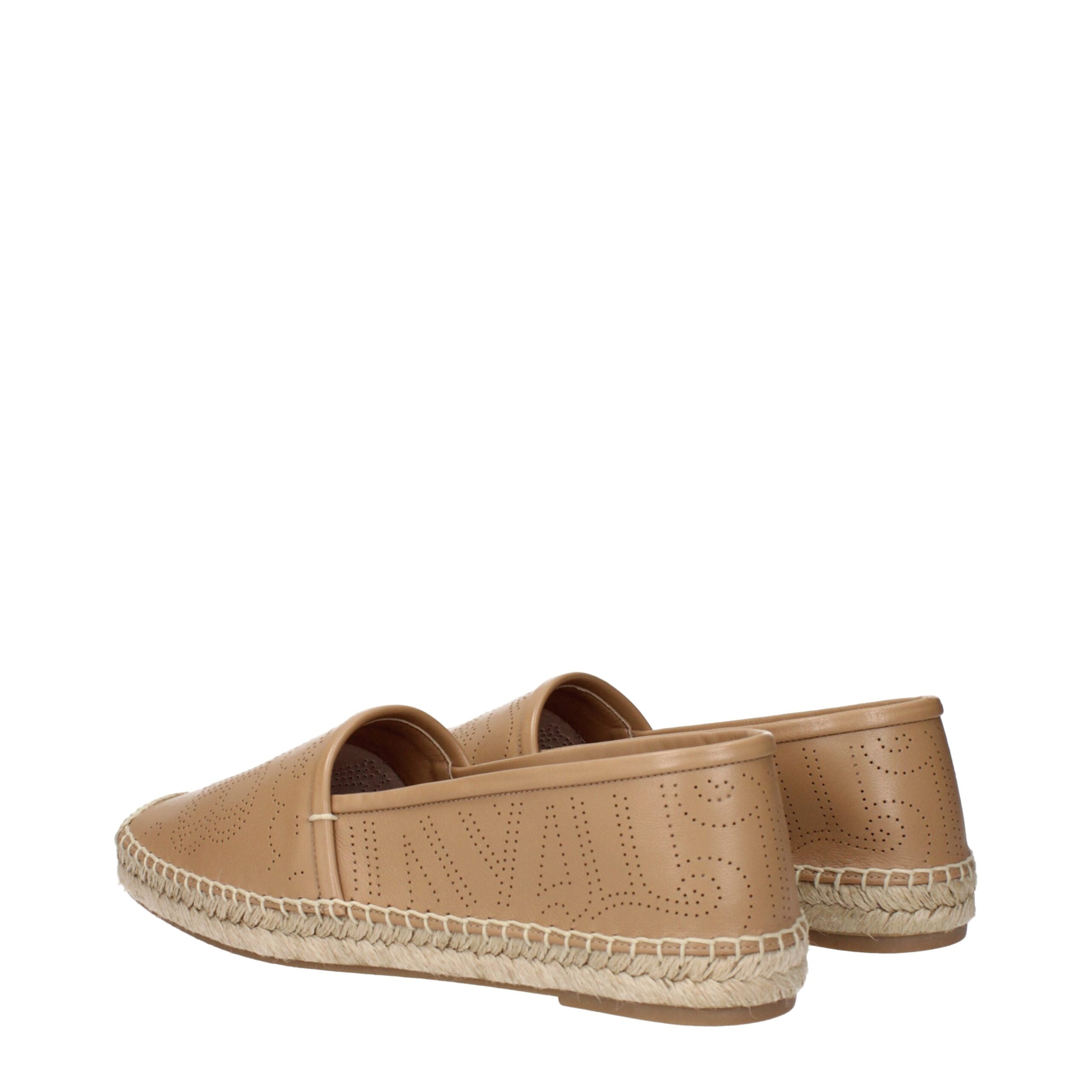 Brown Leather Espadrilles Max Mara