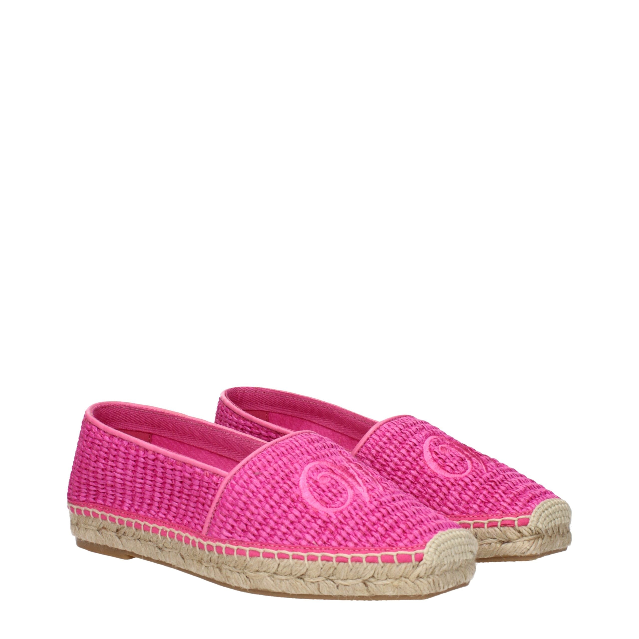 Pink Fabric Espadrilles Max Mara