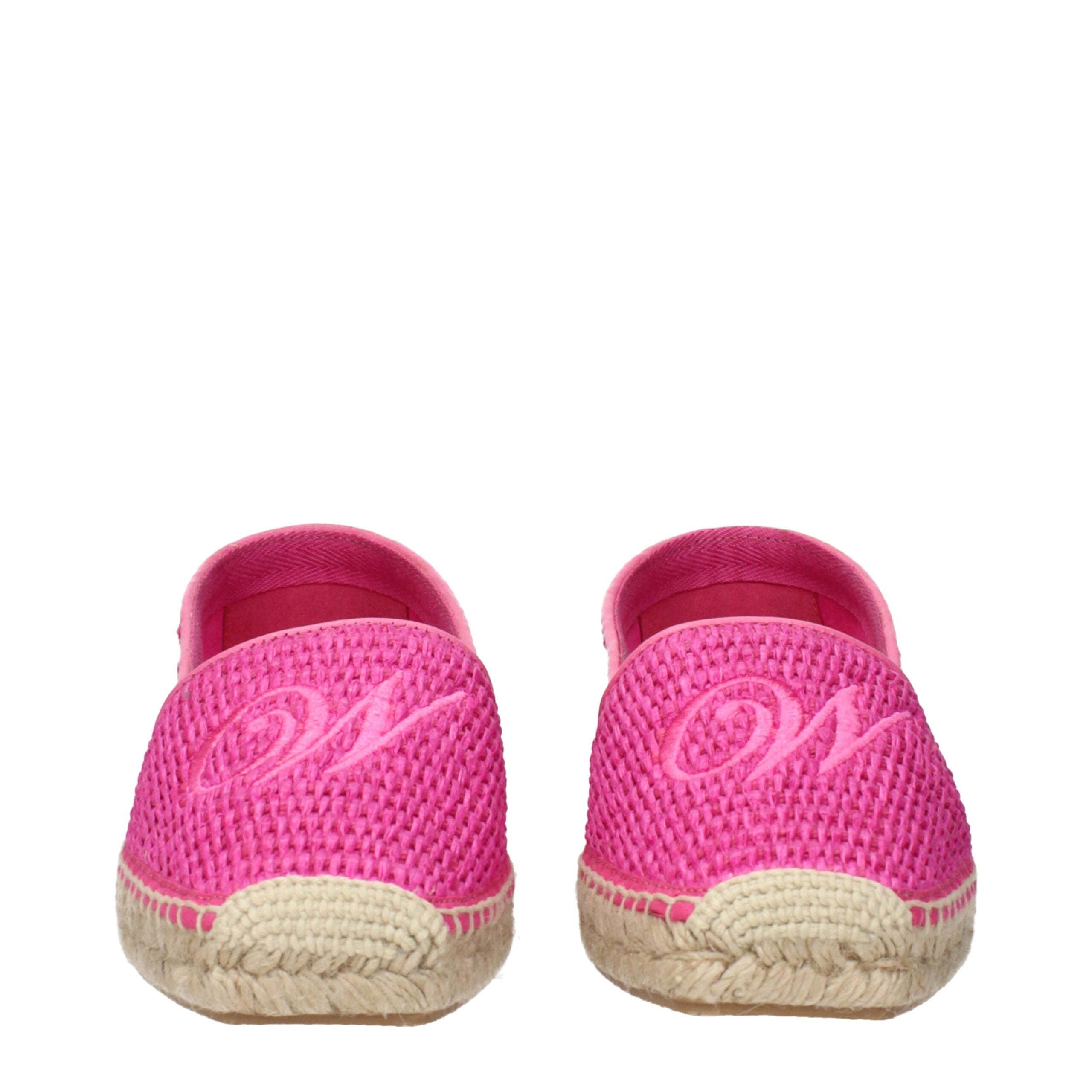 Pink Fabric Espadrilles Max Mara