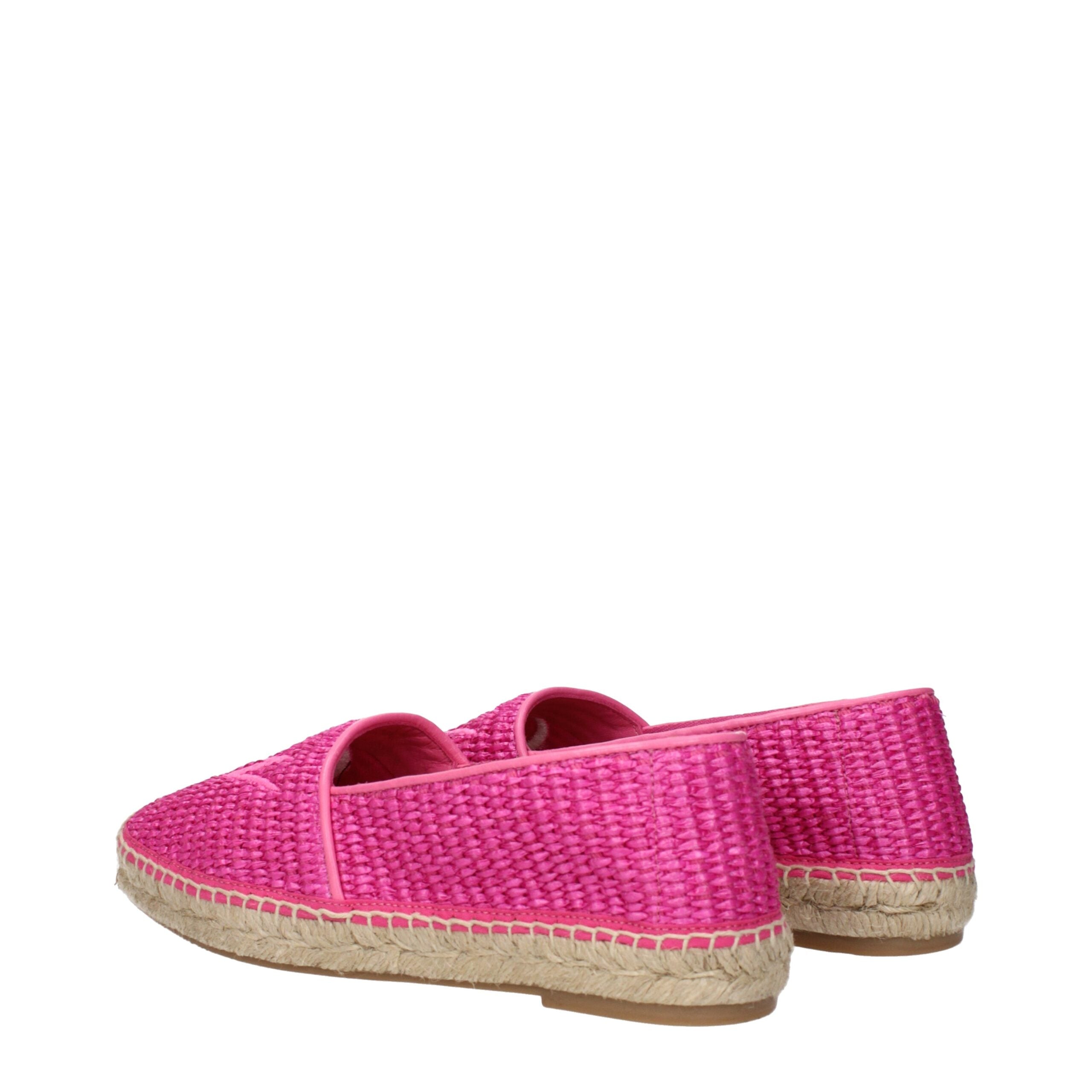 Pink Fabric Espadrilles Max Mara
