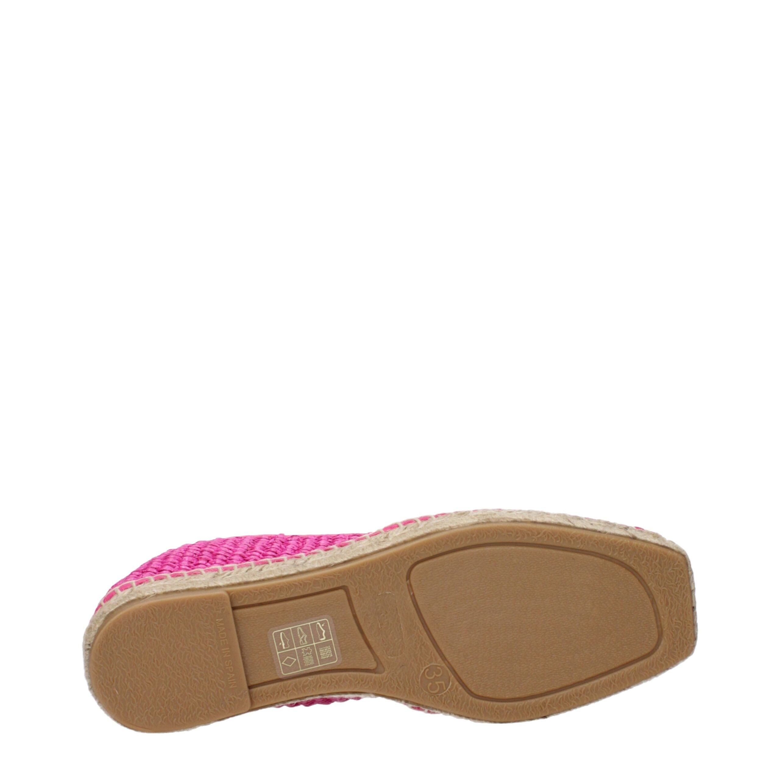 Pink Fabric Espadrilles Max Mara