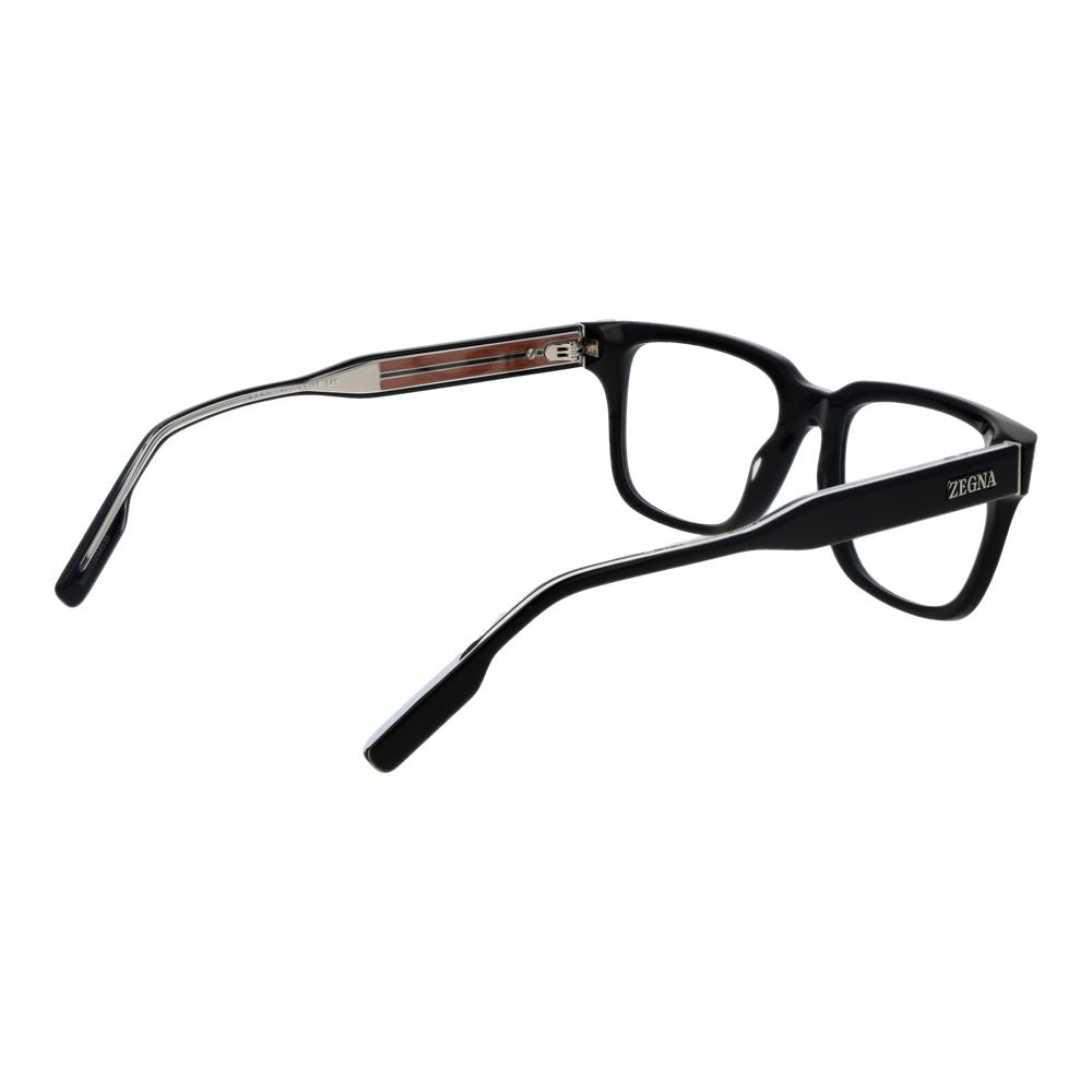 Black Men Glasses Frame Ermenegildo Zegna