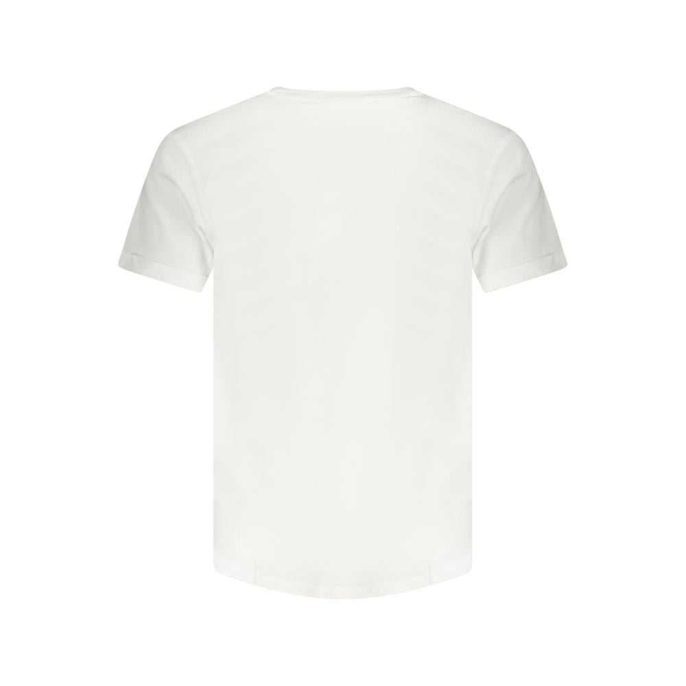 White Cotton Men T-Shirt Calvin Klein