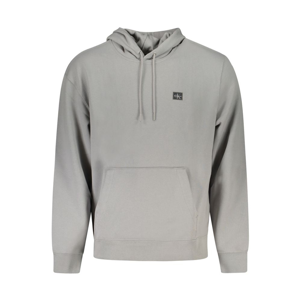 Gray Recycled Polyester Men Sweater Calvin Klein