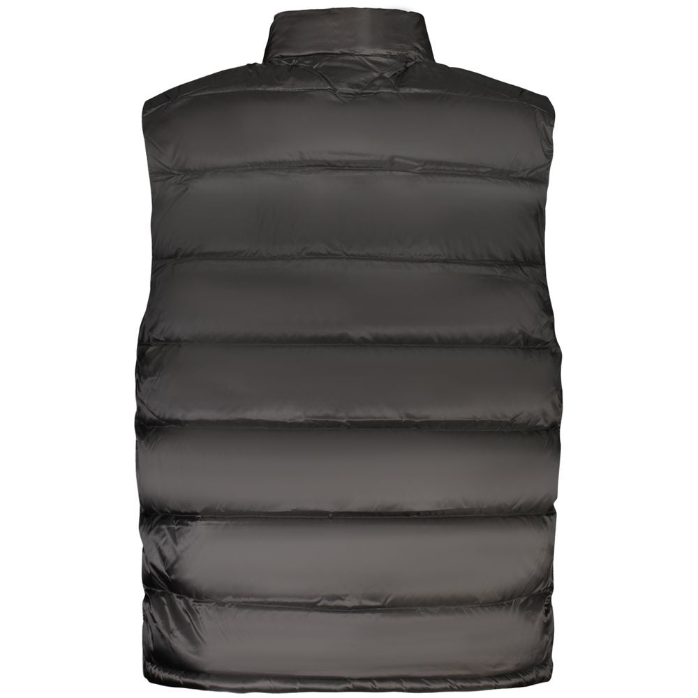 Black Nylon Men Jacket Tommy Hilfiger