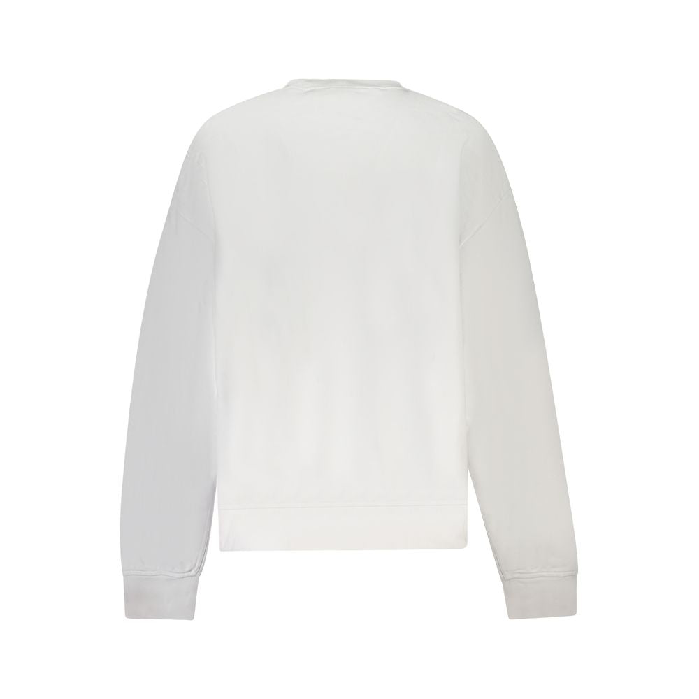 White Cotton Women Sweater Calvin Klein