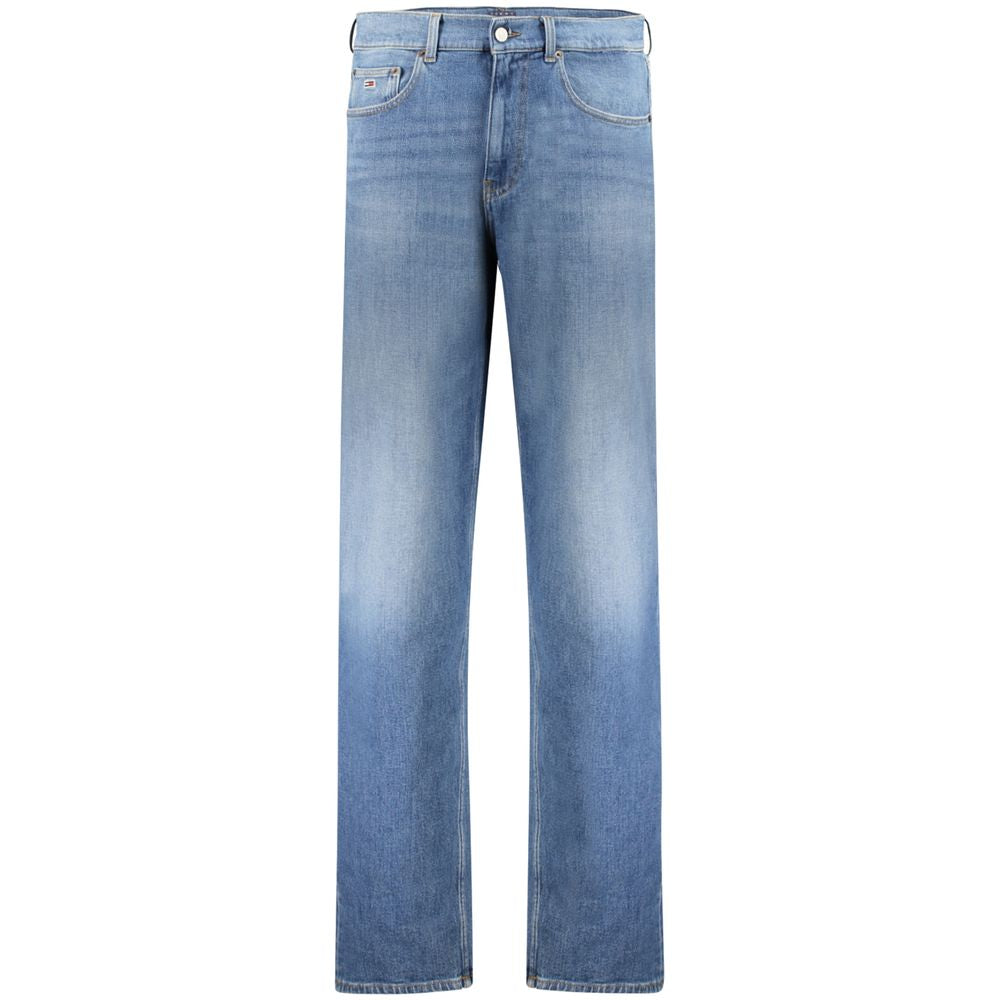 Blue Cotton Men Jeans Tommy Hilfiger