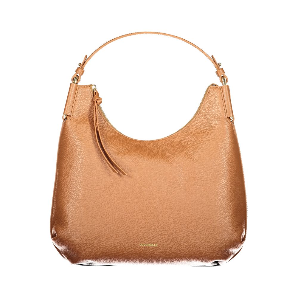 Brown Leather Women Handbag Coccinelle