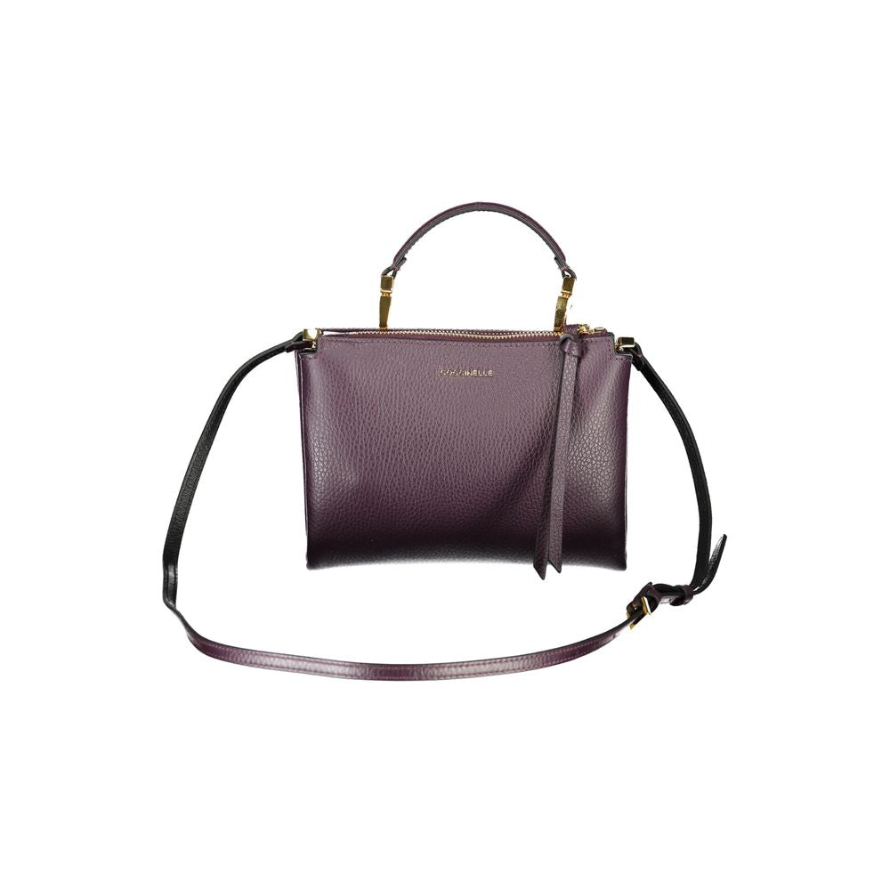 Purple Leather Women Handbag Coccinelle