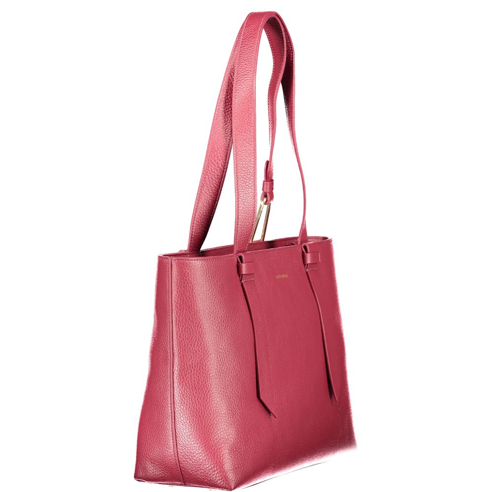 Purple Leather Women Handbag Coccinelle