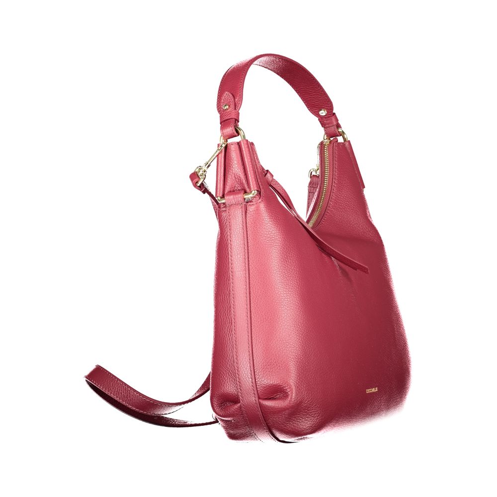 Purple Leather Women Handbag Coccinelle