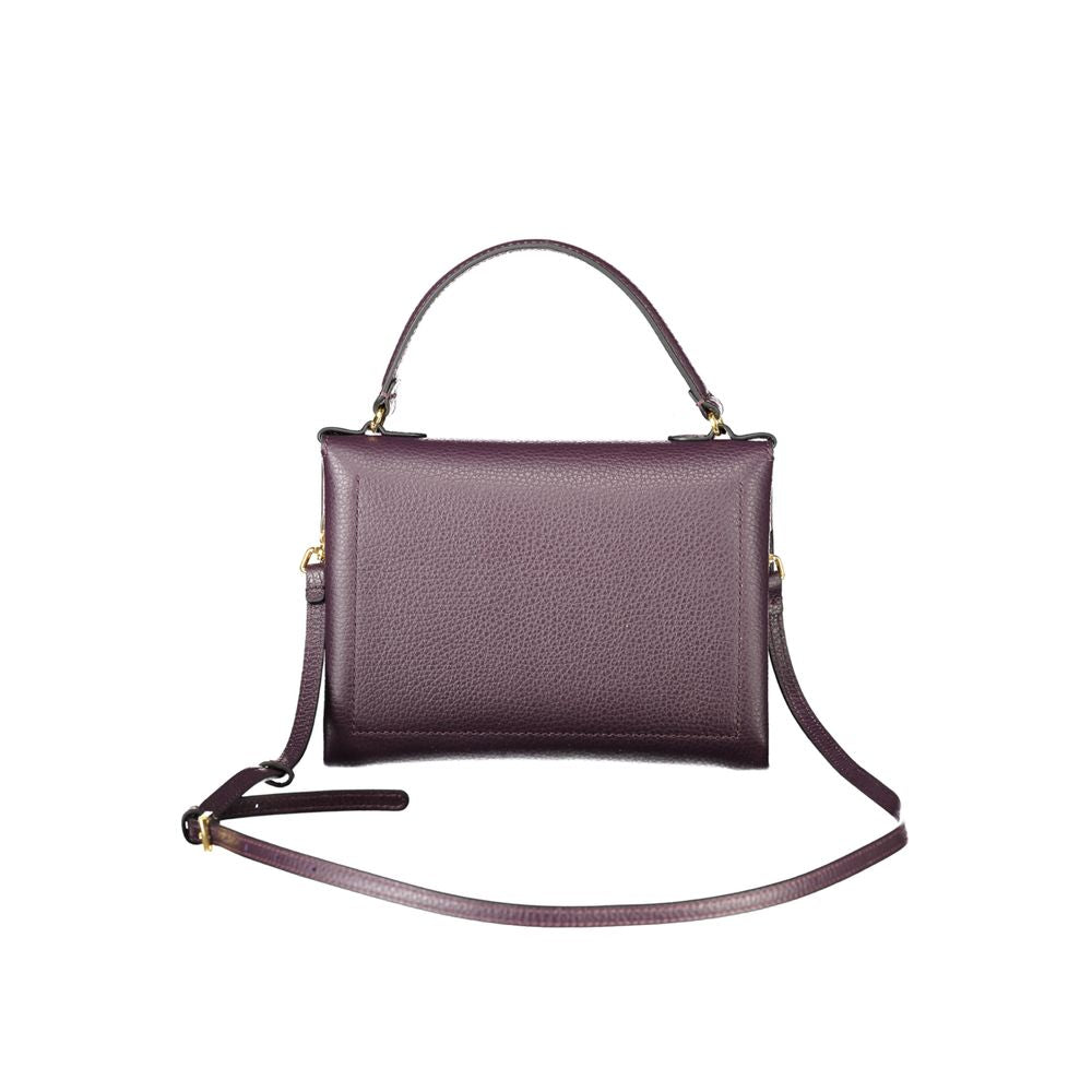 Purple Leather Women Handbag Coccinelle