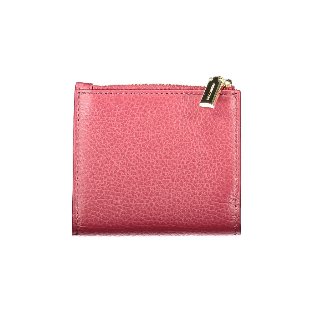 Purple Leather Women Wallet Coccinelle