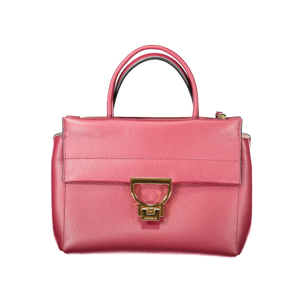Purple Leather Women Handbag Coccinelle