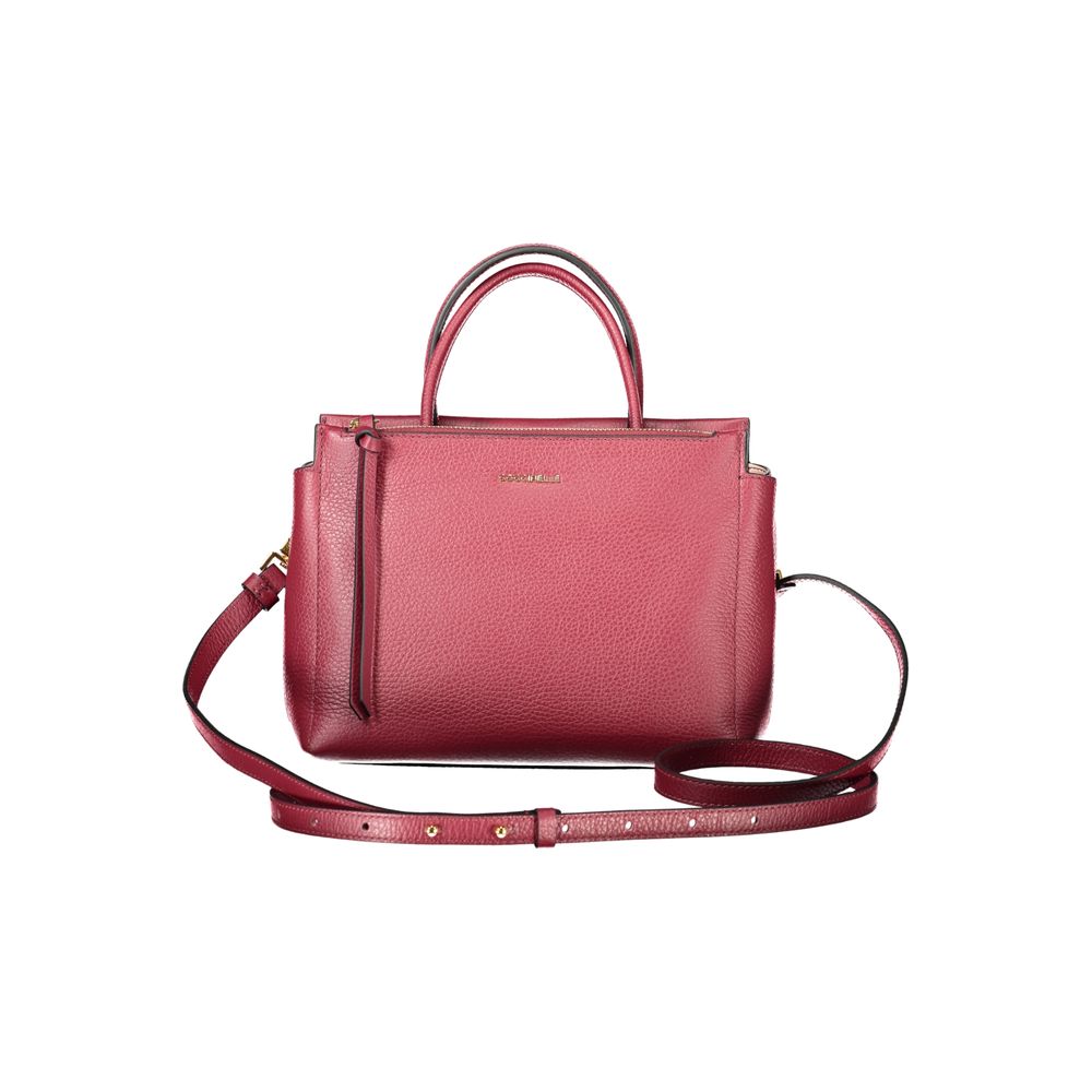Purple Leather Women Handbag Coccinelle