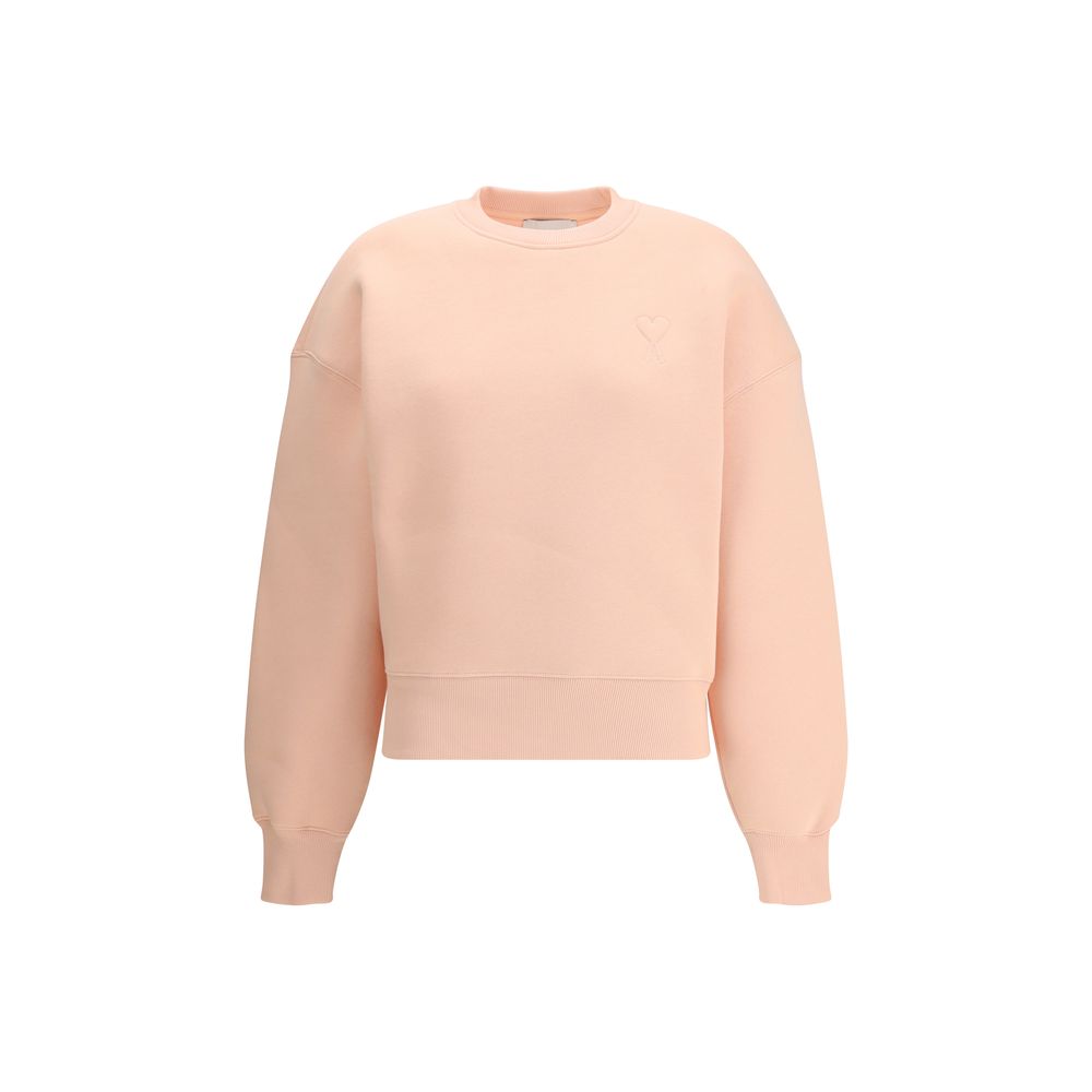 Ami De Coeur Embosse Sweatshirt Ami Paris